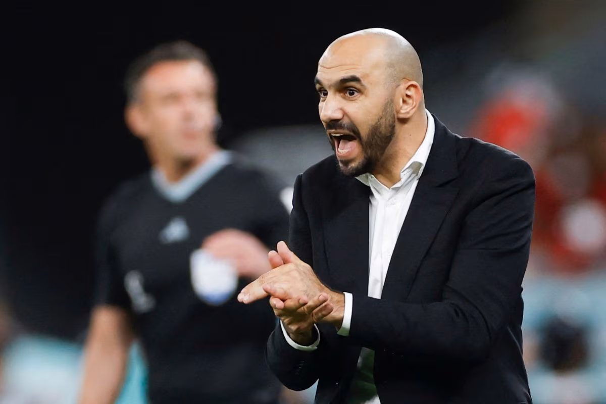 Maroc : Walid Regragui r&eacute;pond &agrave; la col&egrave;re des supporters