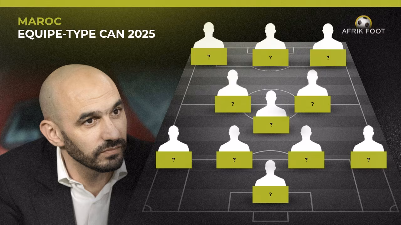 CAN 2025 : quelle &eacute;quipe-type pour Regragui avec le Maroc ?