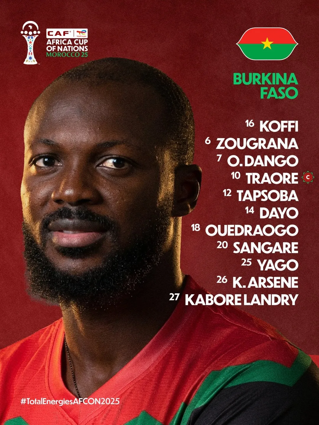 Compo Burkina Faso contre Alg&eacute;rie