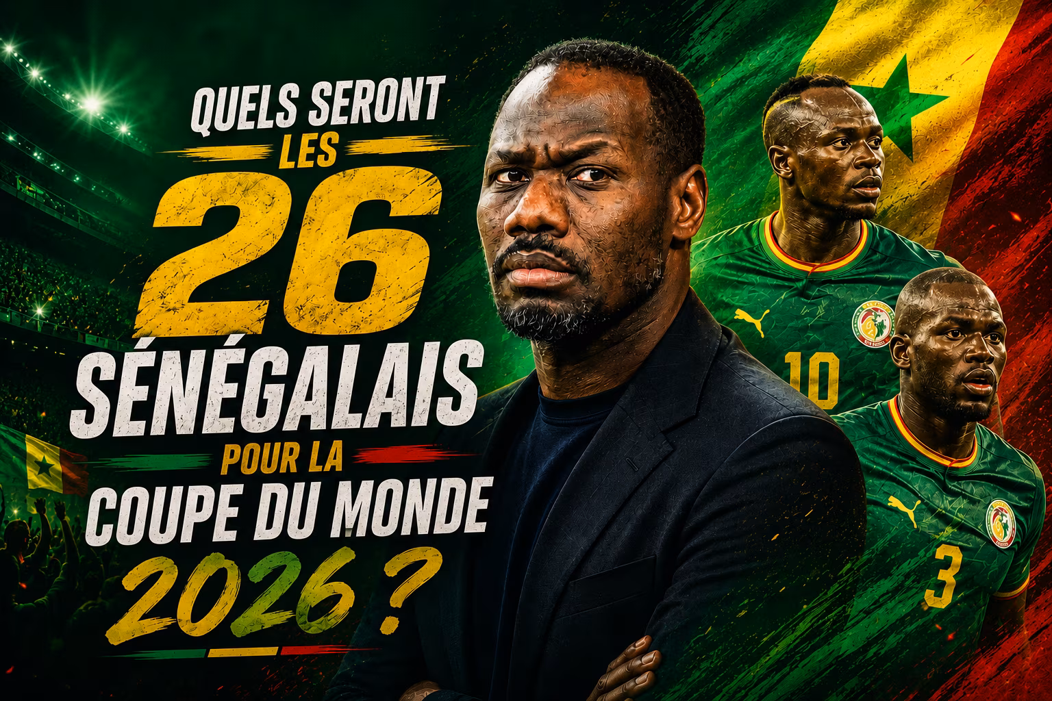 Liste S&eacute;n&eacute;gal Coupe du monde 2026 Pape Thiaw