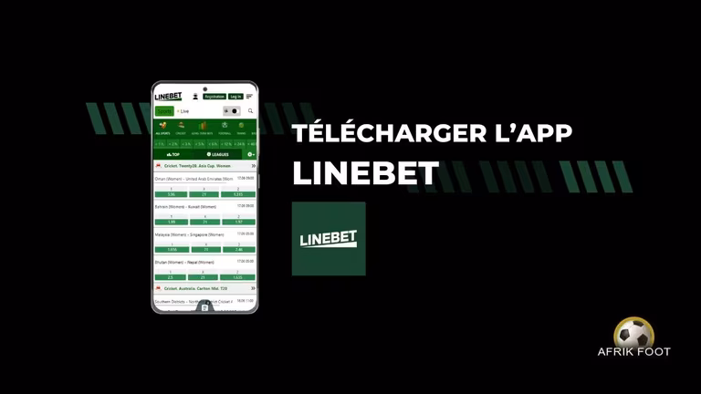 APK Linebet : comment t&eacute;l&eacute;charger l&rsquo;application mobile iOS et Android en 2026 ?