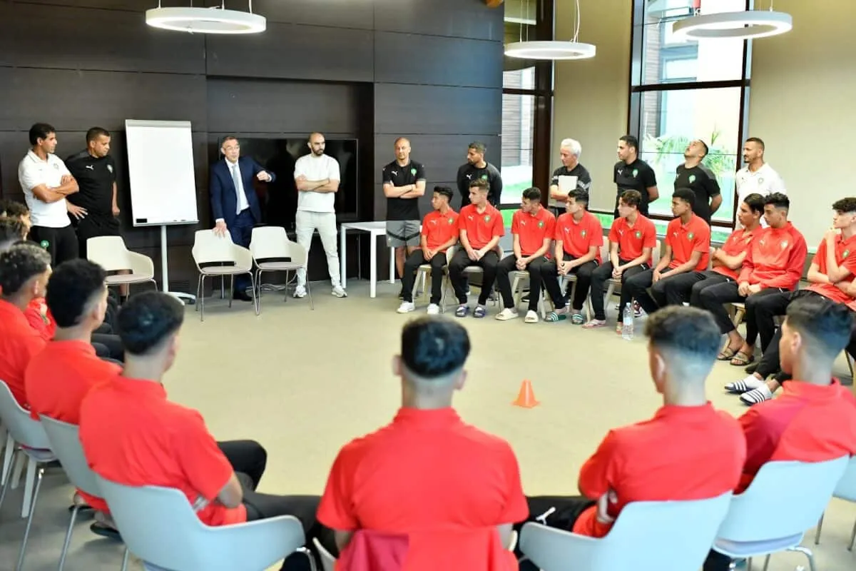 CAN U17 : boost&eacute; par Regragui, le Maroc confirme son d&eacute;part pour l&rsquo;Alg&eacute;rie !