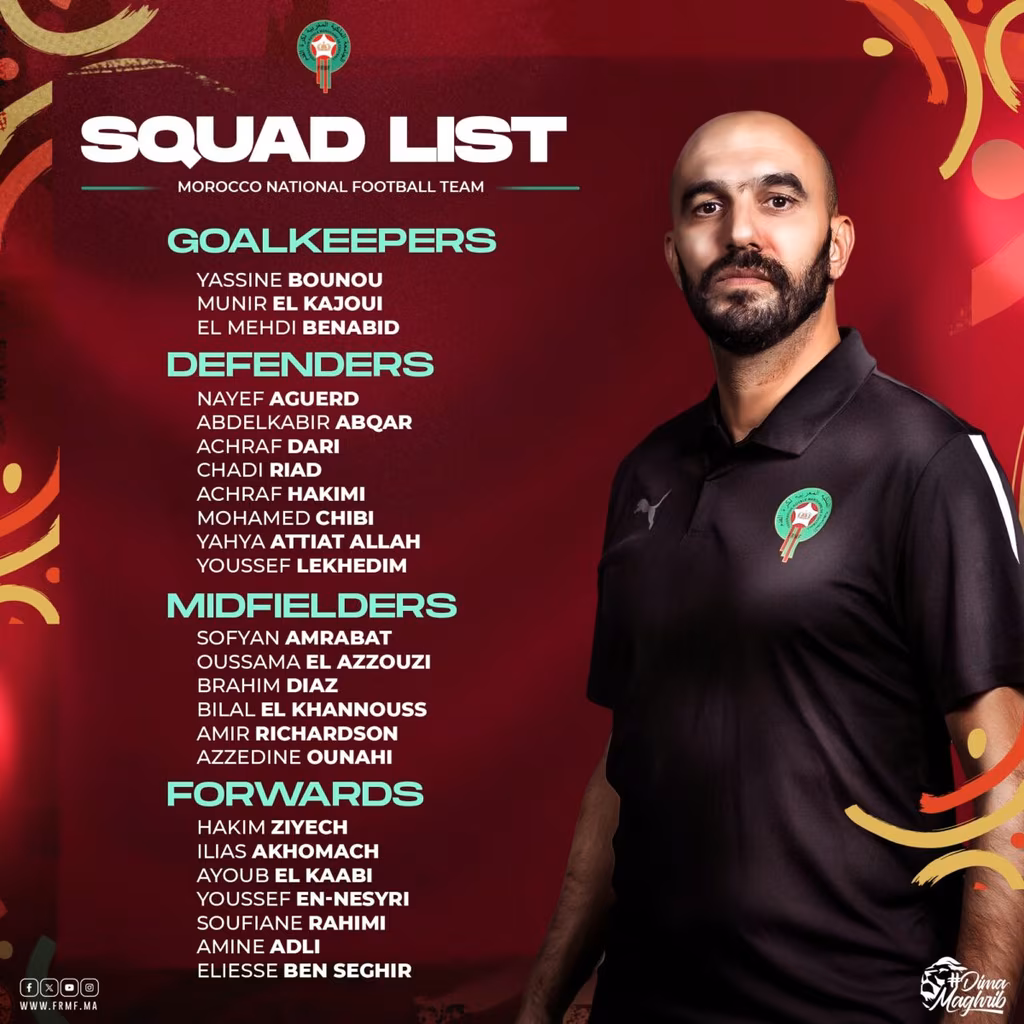 maroc-liste-brahim-diaz-regragui-mars-2024-angola-mauritanie