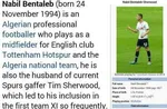 Tottenham : Le compte Wikip&eacute;dia de Bentaleb pirat&eacute;