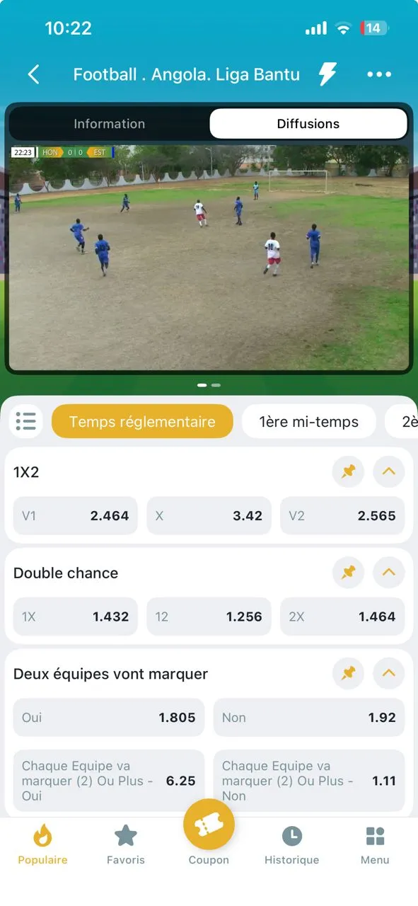 Avis MelBet sur le streaming