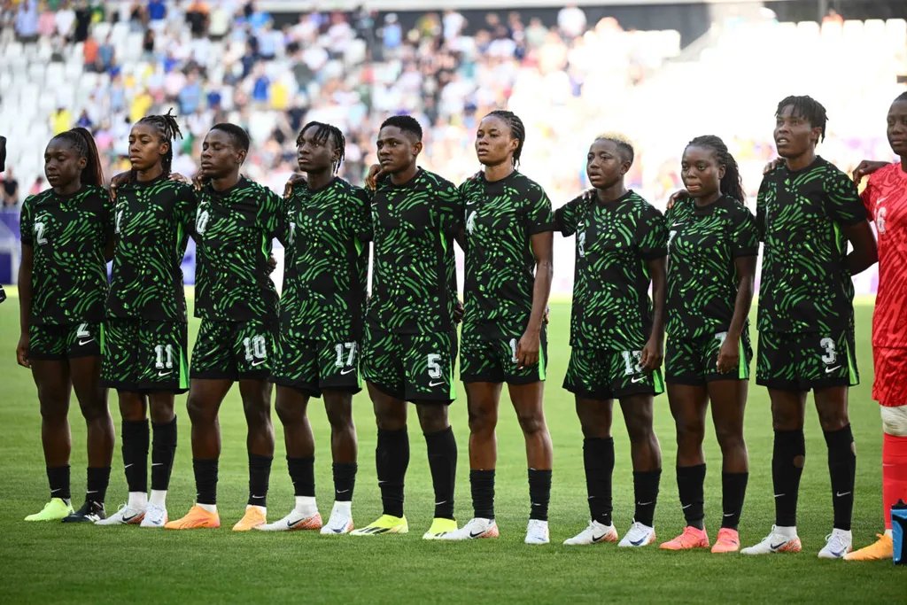 Nigeria, &eacute;quipe f&eacute;minine, JO 2024