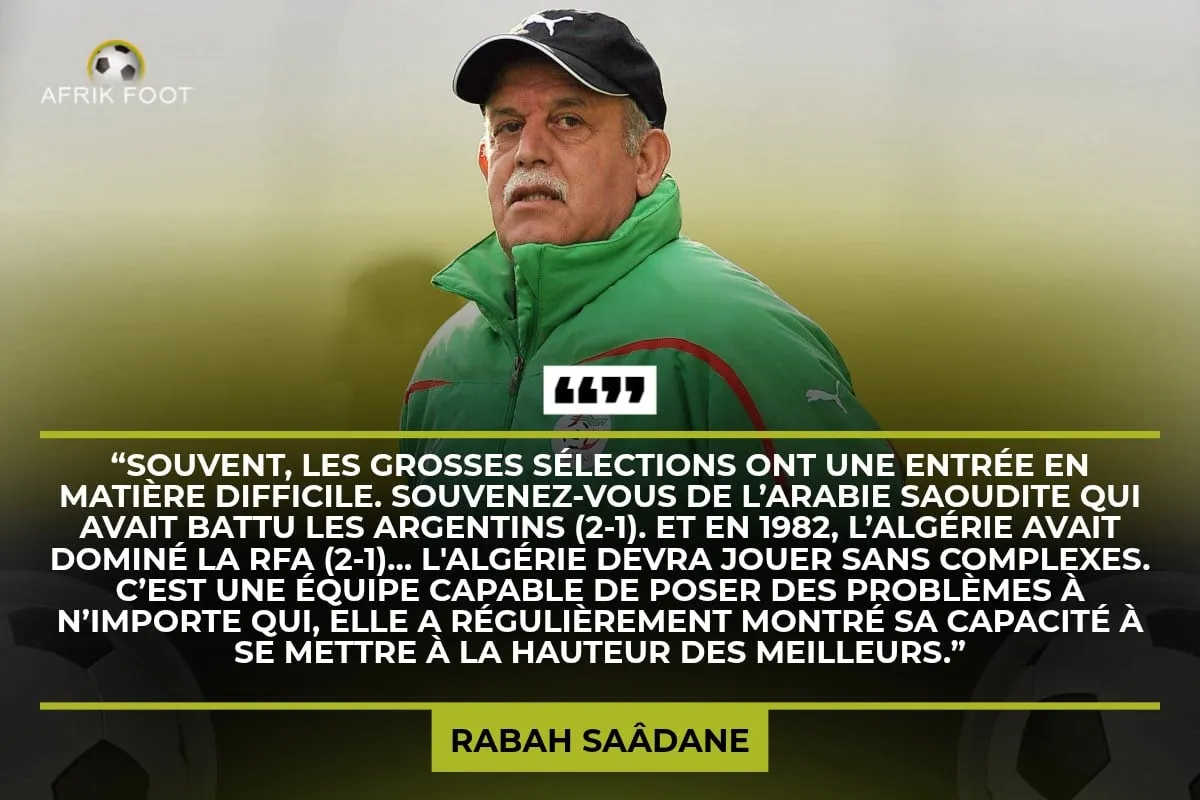 Rabah Sa&acirc;dane, Alg&eacute;rie