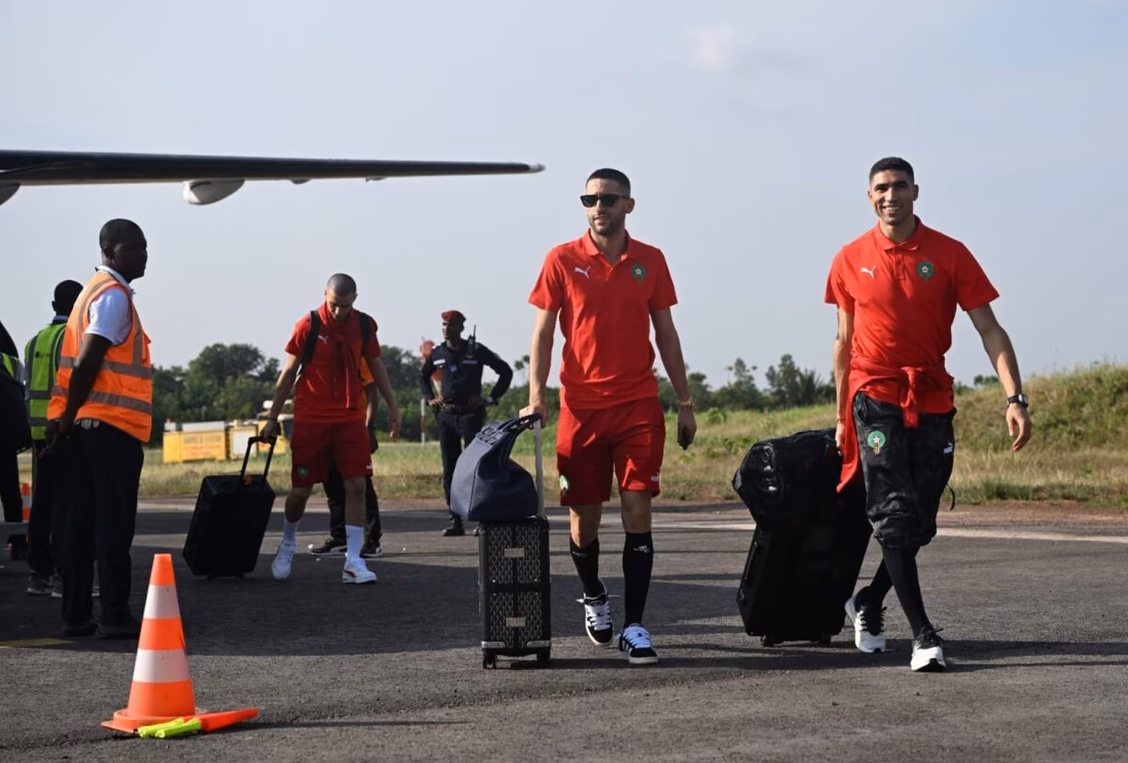 CAN 2023 : le Maroc premier arriv&eacute; en C&ocirc;te d&rsquo;Ivoire&nbsp;!