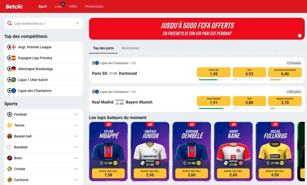 Betclic-home-page-sport