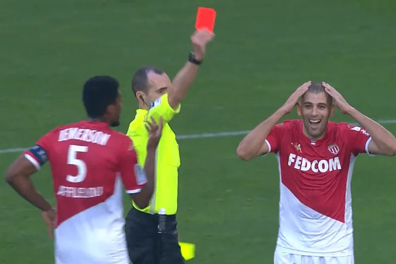 Monaco&nbsp;: ce que Slimani a dit &agrave; l&rsquo;arbitre