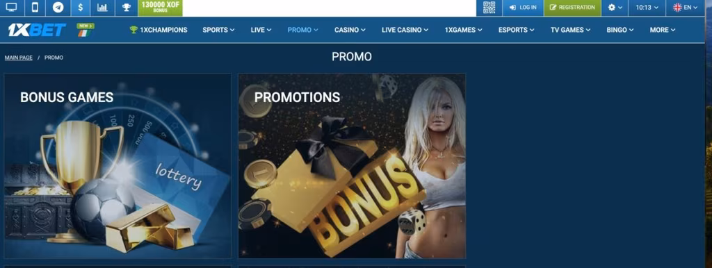 Bonus 1xbet
