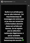 Alg&eacute;rie : la mise au point de Benjamin Stambouli