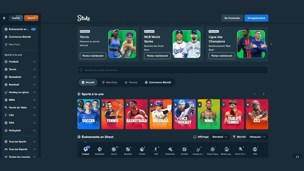 Stake هو موقع ممتاز للعب على كأس الأمم الأفريقية