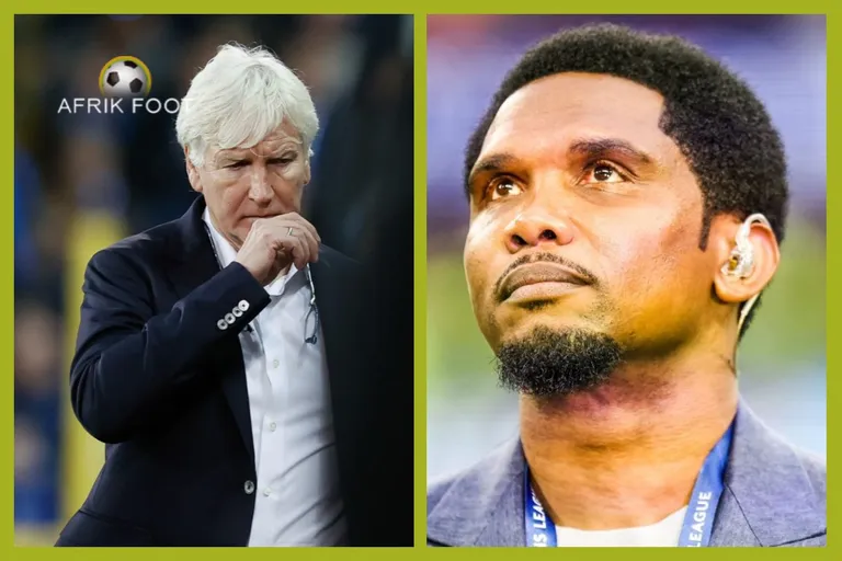 Cameroun : &ldquo;c&rsquo;est Eto&rsquo;o qui a fait cette liste, &ccedil;a ne m&rsquo;&eacute;tonne pas venant de quelqu&rsquo;un qui pense qu&rsquo;il est le plus beau&rdquo;, la nouvelle charge de Brys [Exclu]