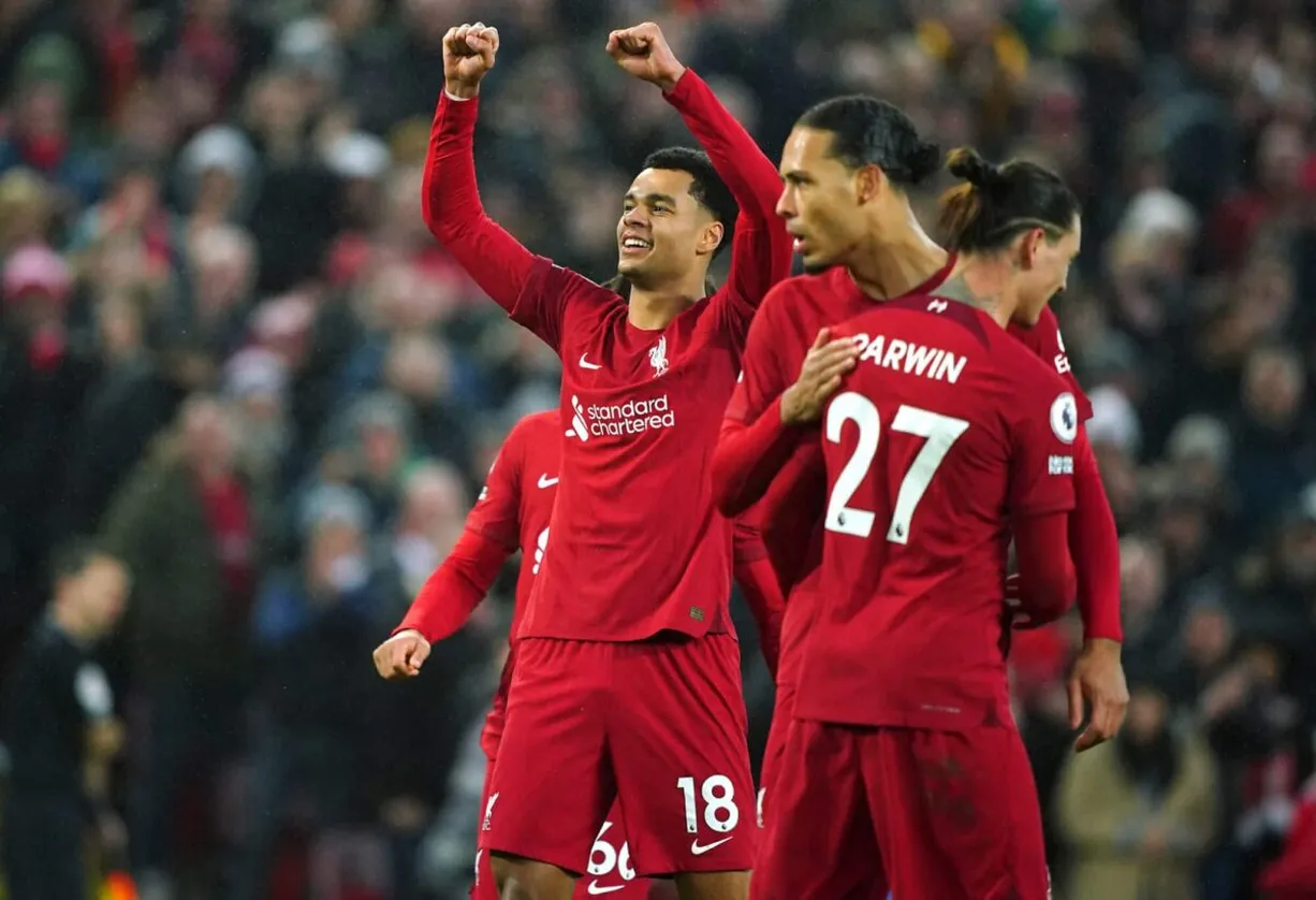 Nunez Gakpo Van Dijk Liverpool