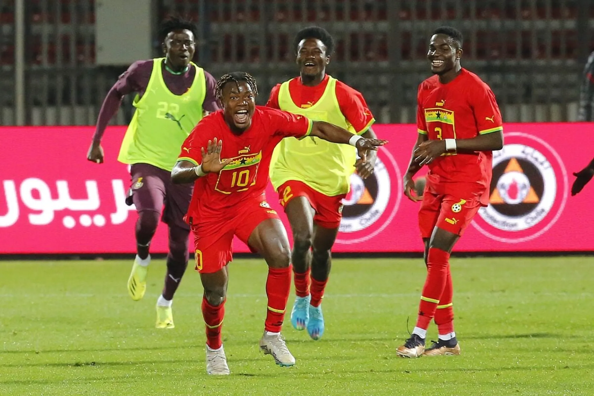 CAN U23 : Abdul Fatawu Issahaku, le Ghan&eacute;en qui tente des lobs&hellip; depuis le rond central  !