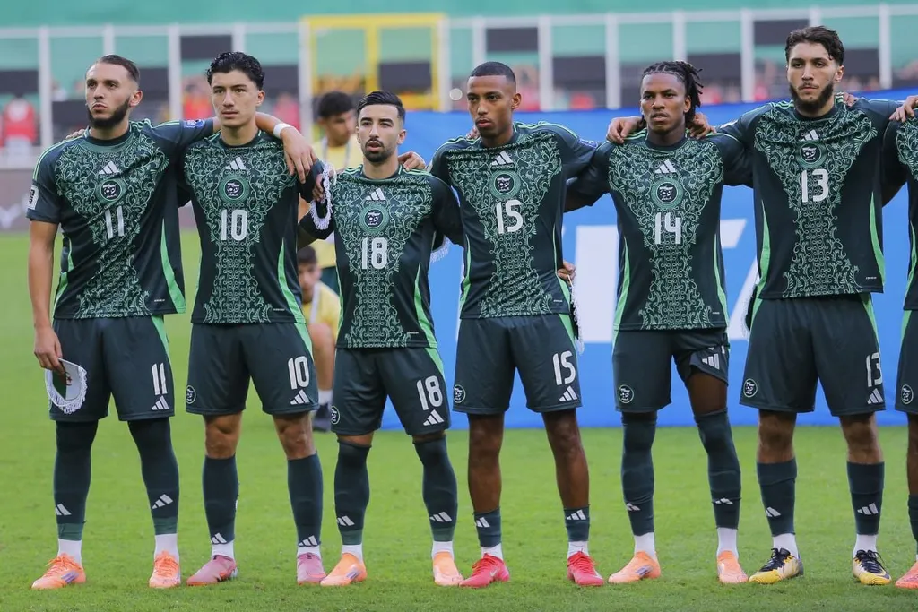 &eacute;quipe d'Alg&eacute;rie