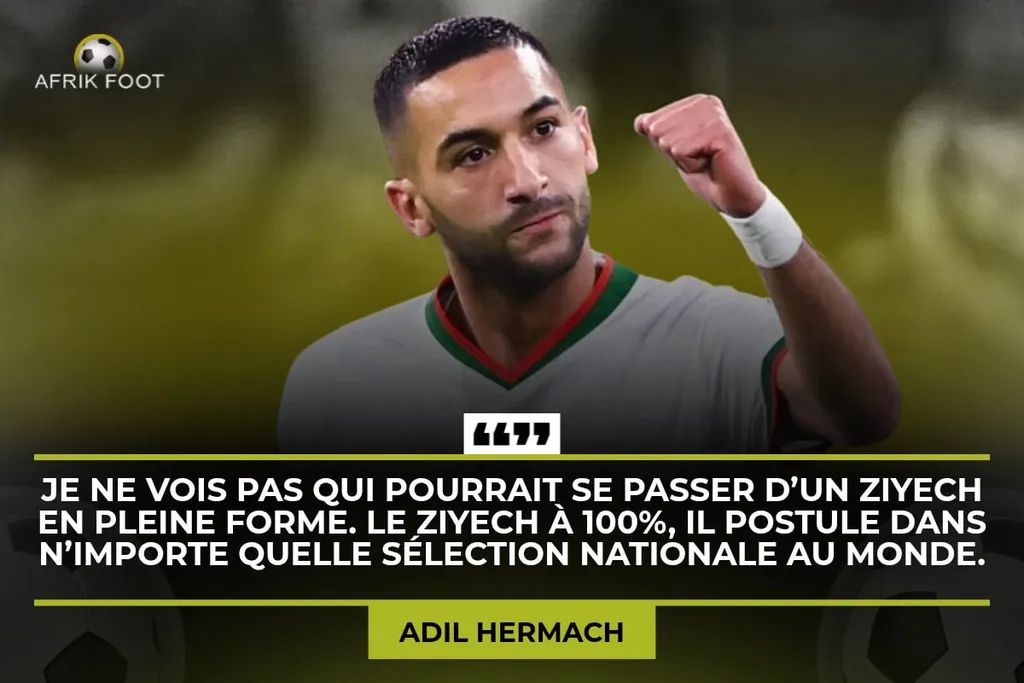 Adil Hermach, Hakim Ziyech, Maroc