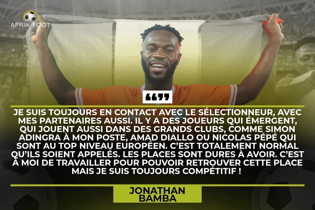 Jonathan Bamba, C&ocirc;te d'Ivoire