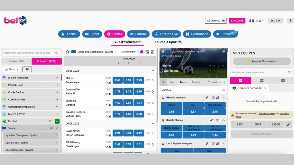 Notre opinion sur l'offre de pari de Bet223