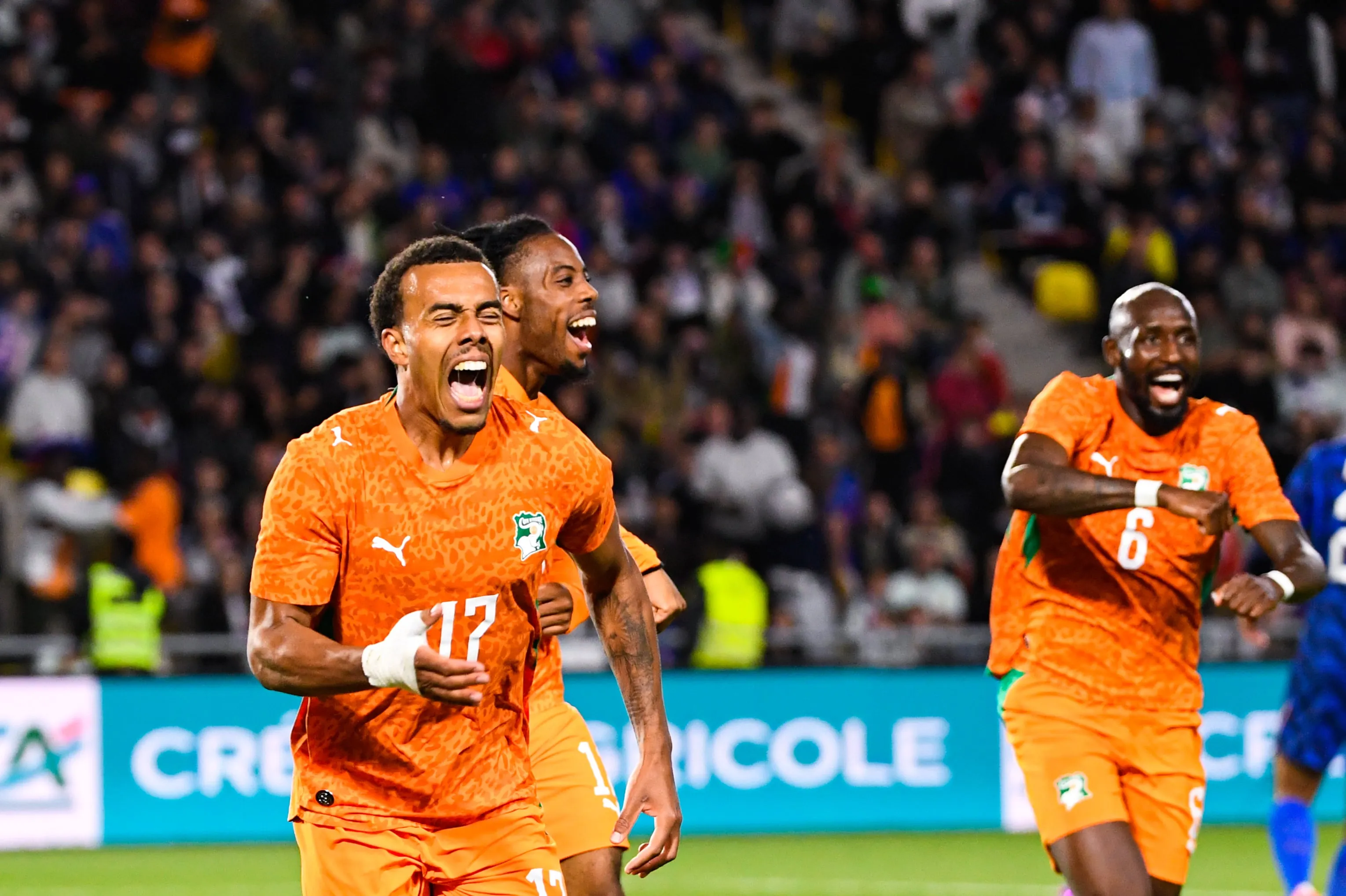 Gu&eacute;la Dou&eacute; savoure la victoire de la C&ocirc;te d'Ivoire