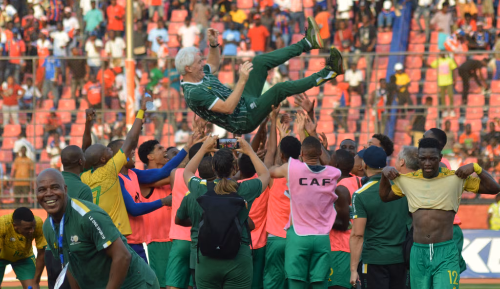 Afrique du Sud, Hugo Broos