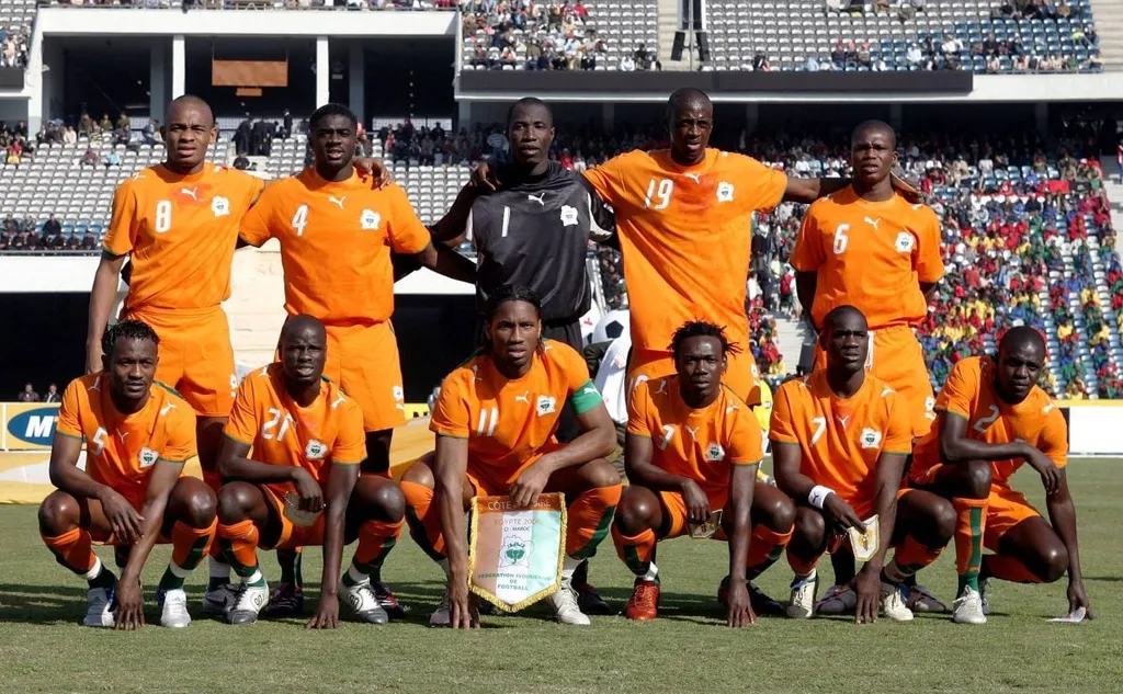 Equipe de C&ocirc;te d'Ivoire, 2006