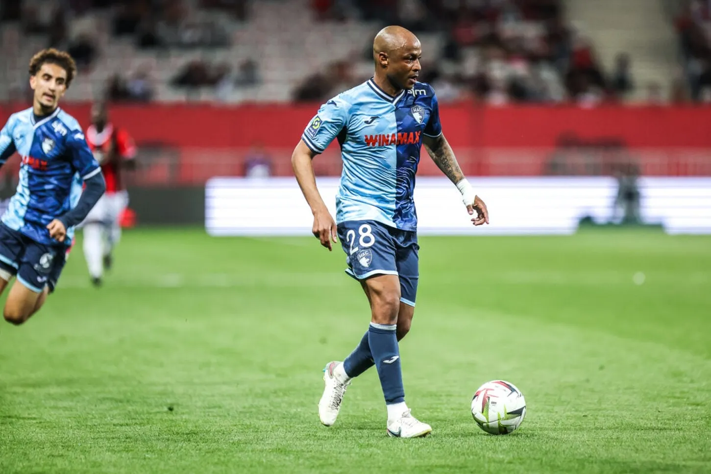 Andr&eacute; Ayew Le Havre Hac