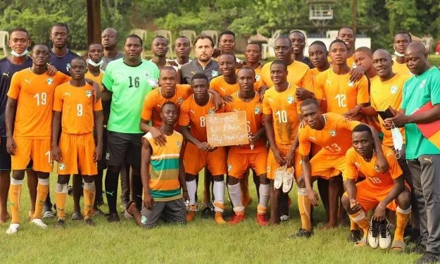CAN U17 : Beaumelle et les El&eacute;phanteaux rendent hommage &agrave; Willy Braciano &agrave; la veille du tirage
