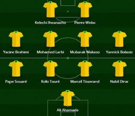 Le 11 Afrik du week-end (J34)