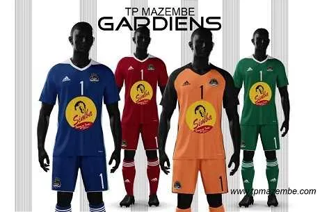 LDC : les nouveaux maillots du TP Mazembe