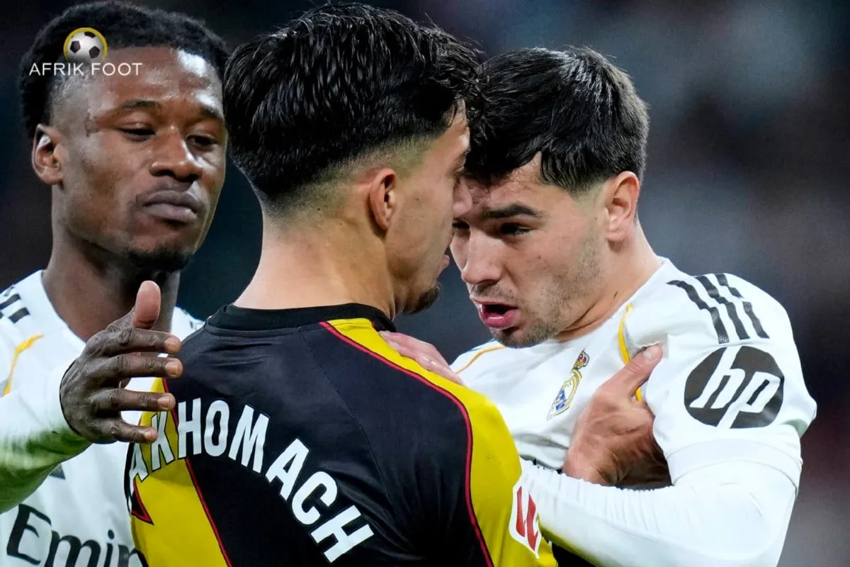 Maroc : une grosse embrouille entre Brahim Diaz et Akhomach lors du match Real &ndash; Rayo