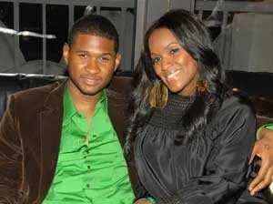 Usher et Tameka, son epouse