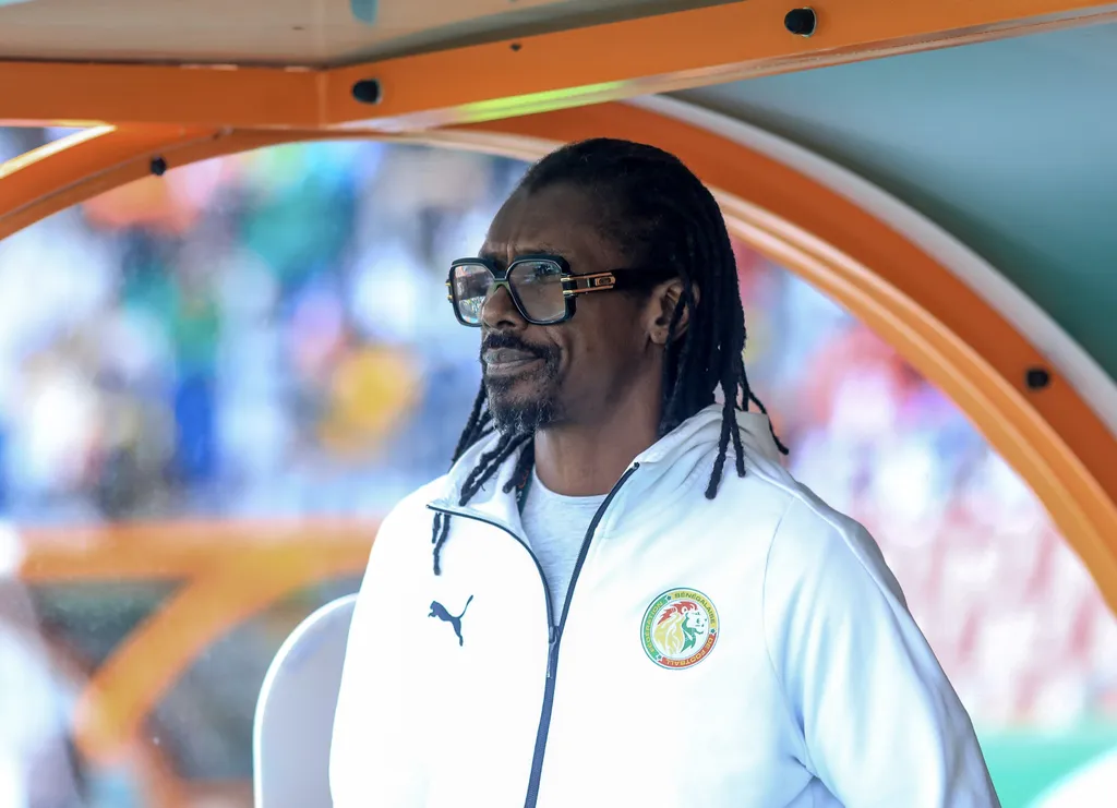 Aliou Ciss&eacute;, s&eacute;lectionneur S&eacute;n&eacute;gal