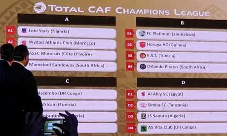 LDC-Tirage : Mazembe encore au Nord, WAC et Mamelodi inséparables, abordable pour Vita et l’Espérance