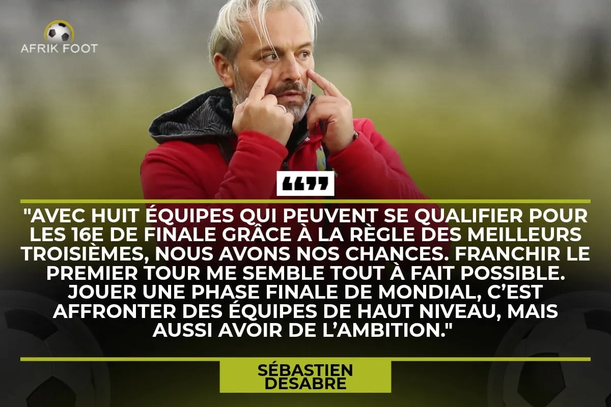 S&eacute;bastien Desabre, s&eacute;lectionneur RDC