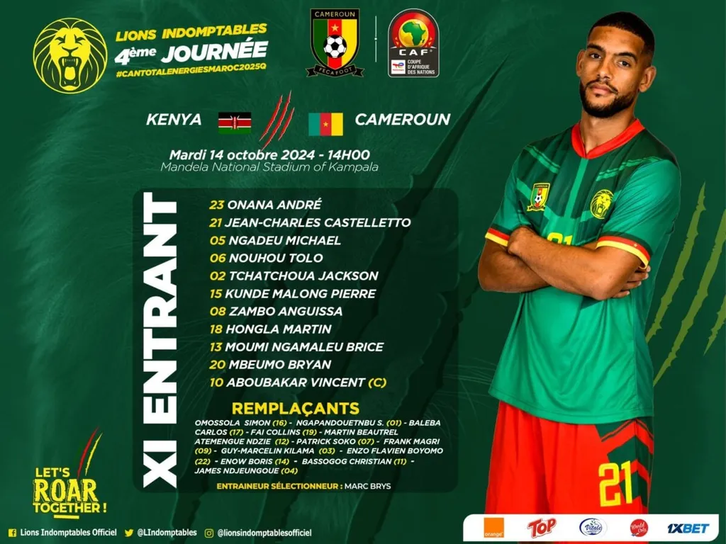 Onze-Cameroun-Kenya-14-octobre-2024
