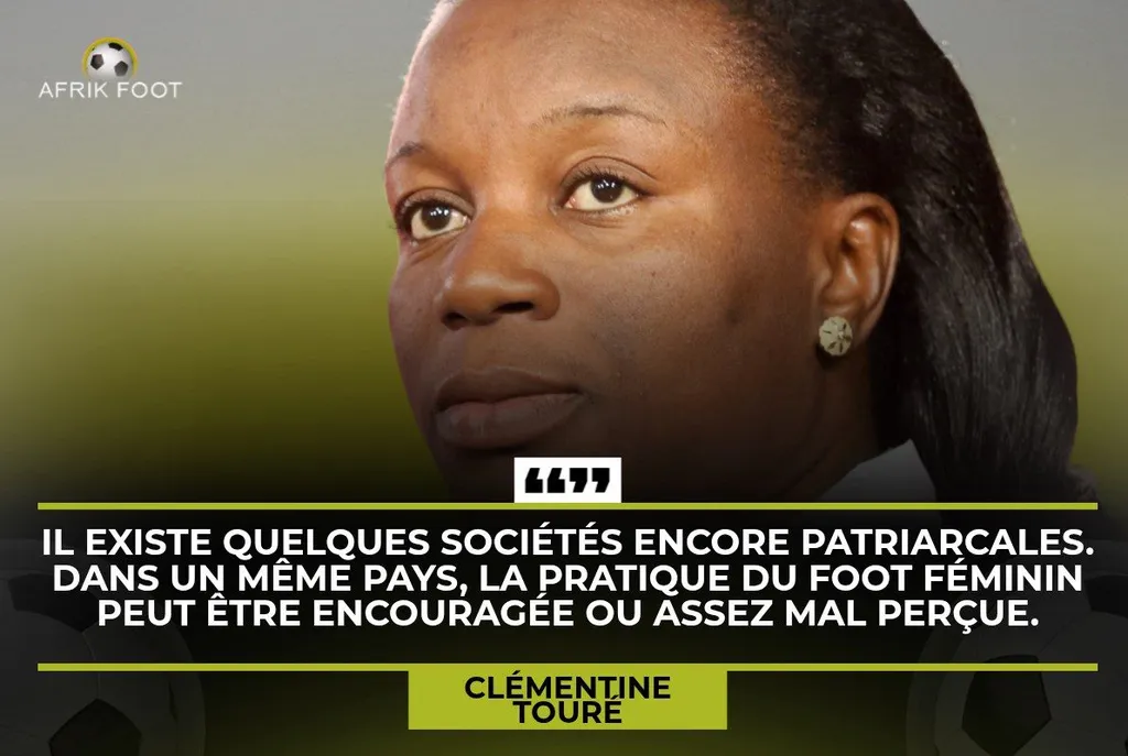 Clementine Tour&eacute;, C&ocirc;te d'Ivoire, football f&eacute;minin