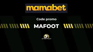 Code promo Mamabet MAFOOT : 500 000 FC de bonus de bienvenue sport offert – Novembre 2025