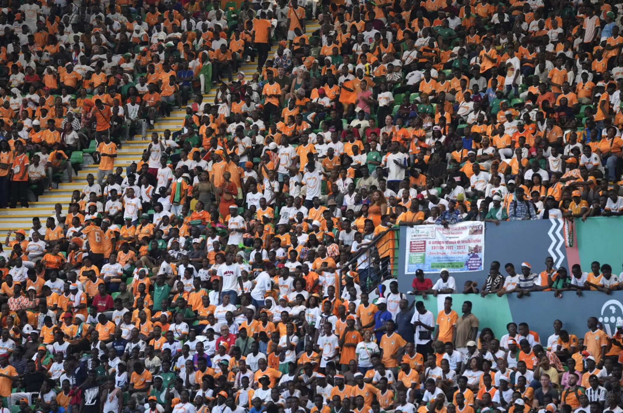 C&ocirc;te d&rsquo;Ivoire : m&ecirc;me apr&egrave;s la CAN, les El&eacute;phants remplissent encore un stade !