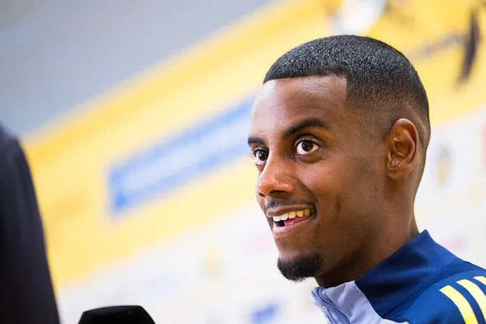 Alexander Isak Su&egrave;de Liverpool