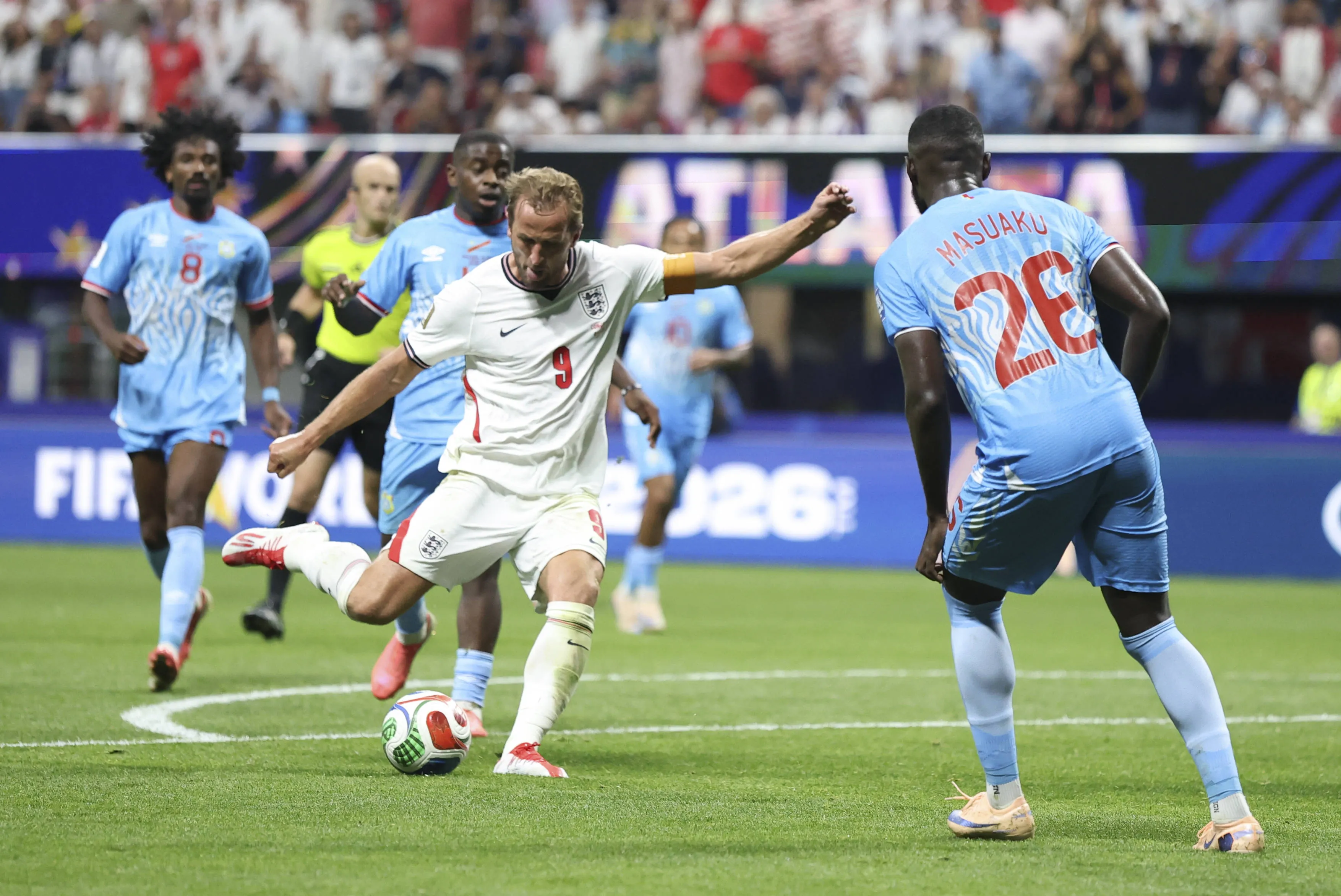 Angleterre &ndash; RDC : &ldquo;respect &agrave; lui&rdquo;, Harry Kane encense le h&eacute;ros des L&eacute;opards, Lionel Mpasi