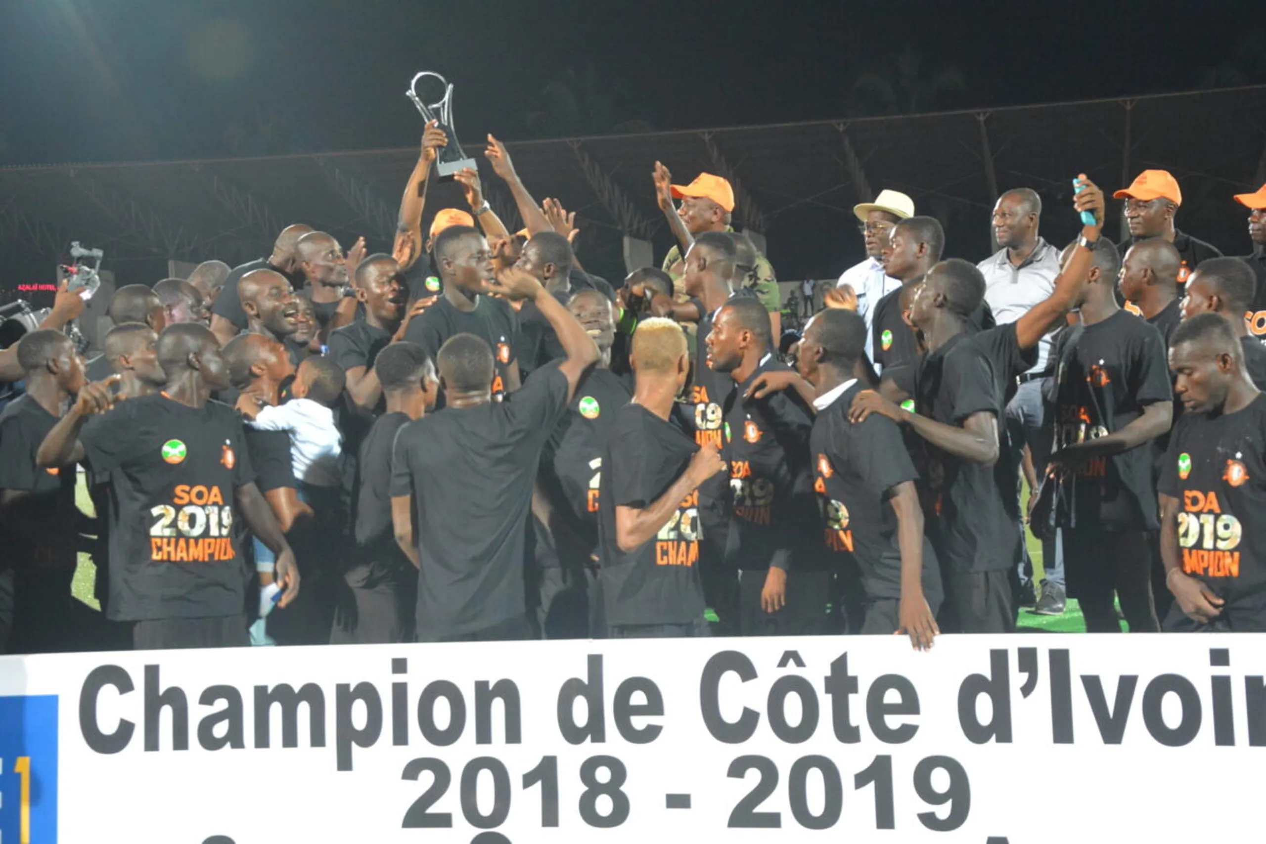 C&ocirc;te d&rsquo;Ivoire&nbsp;: premier titre de champion pour la SOA&nbsp;!
