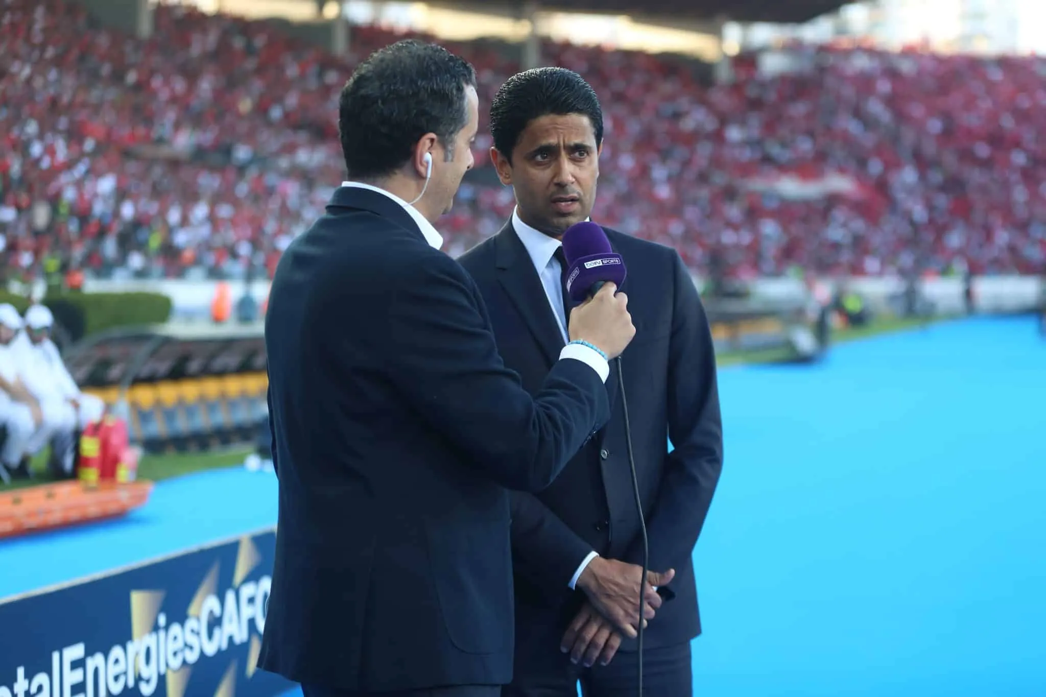 Mercato PSG : Rahimi-Al-Khela&iuml;fi, l&rsquo;image qui fait le buzz