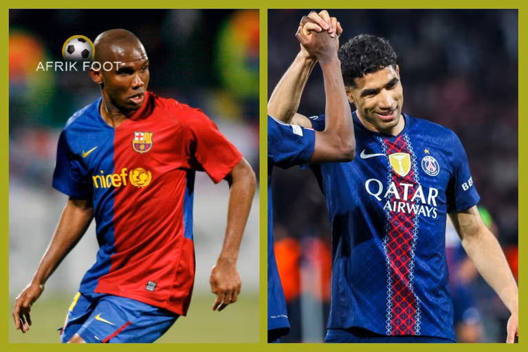PSG : Achraf Hakimi fonce sur le record de Samuel Eto&rsquo;o en Ligue des champions !