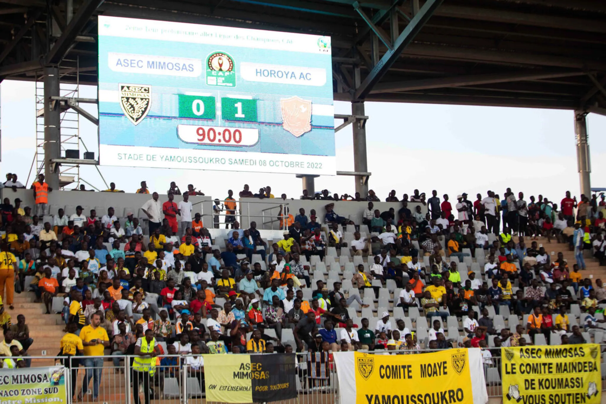 CAN 2023&nbsp;: le stade Charles-Konan-Banny de Yamoussoukro accueille les champions d&rsquo;Afrique