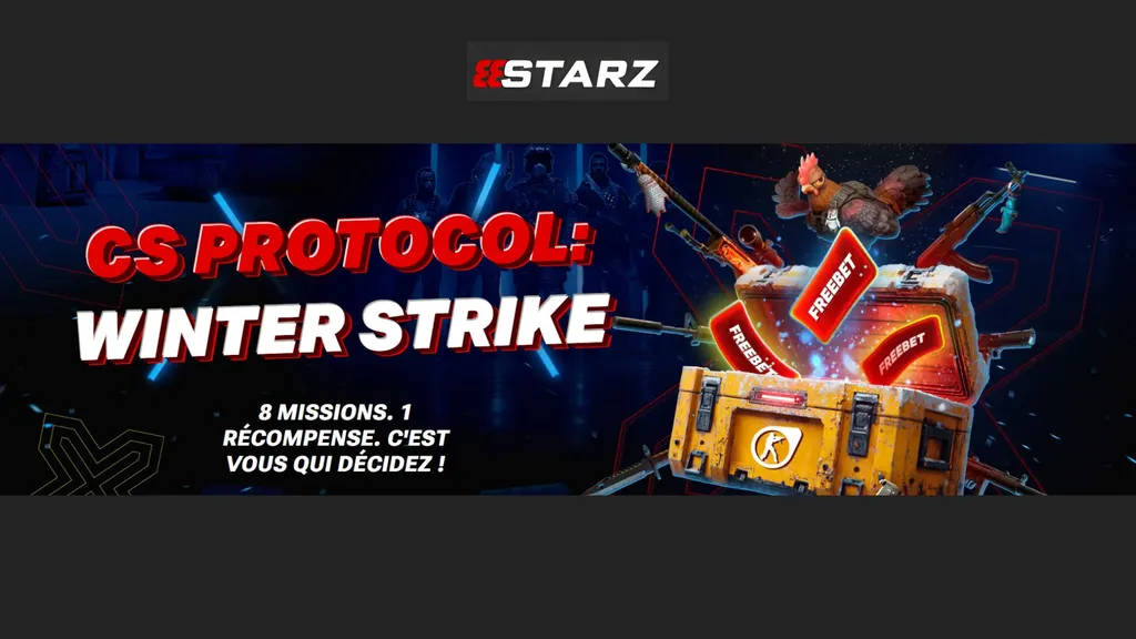 Profitez de la promotion CS Winter sur 888starz
