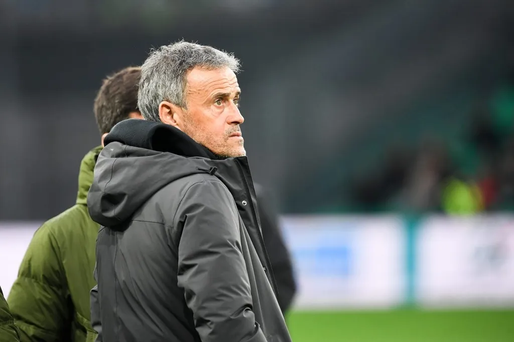 Luis Enrique, entra&icirc;neur PSG