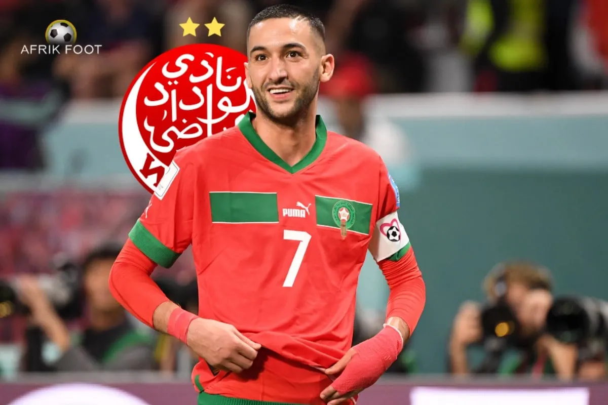 La CAN en t&ecirc;te, Hakim Ziyech va signer au Maroc !