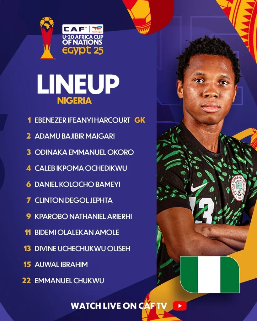 Compo Nigeria U20 contre Tunisie U20